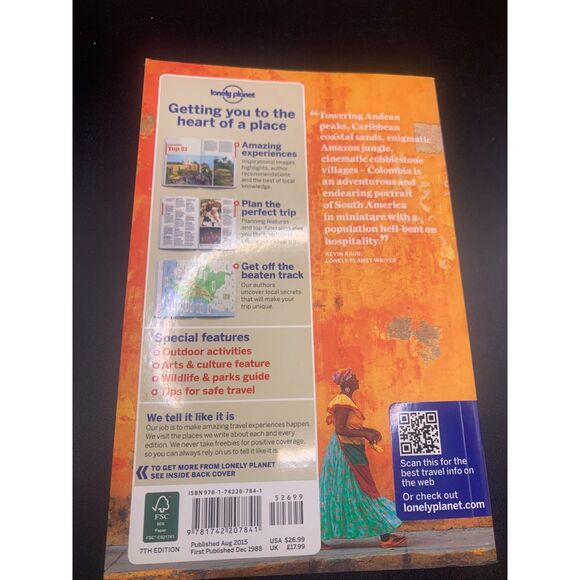 Lonely Planet Colombia by Lonely Planet; Egerton, Alex; Masters, Tom - Picture 2 of 2